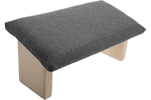 STOBAZA Meditation Seat Wooden Kneeler Bench Folding Yoga Chair Prayer Bench Meditation Chair Kneeling Stool