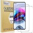 AOKUMA [2 Pezzi Pellicola Vetro Temperato per Motorola Moto edge S 2021/G100 Pellicola Protezione,Durezza 9H,Antiurto Antigra