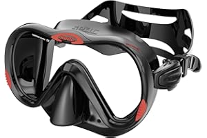 Seac Boss, maska ​​do nurkowania dla dorosłych, pojedyncze soczewki, regulowany pasek