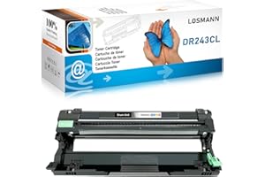LOSMANN 1x Trommel kompatibel für Brother DR-243CL BK/C/M/Y für Brother MFC-L3770CDW MFC-L3750CDW HL-L3230CDW HL-L3210CW MFC-L3710CW DCP-L3550CDW MFC-L3730CDN DCP-L3510CDW HL-L3270CDW DCP-L3517CDW
