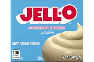 JELL-O Jello Coconut Cream Instant Pudding and Pie Filling 96g