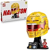 LEGO Editions Scuderia Ferrari HP Lewis Hamilton Kaskı 43022-14 Yaş ve &Uuml;zeri &Ccedil;ocuklar i&ccedil;in Yarış Kıyafeti Giyen Minifig&uuml;r İ&ccedil;e