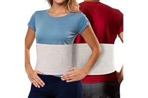 ARMSTRONG AMERICA Hernia Belt for Men and Women - Beige Abdominal Binder for Umbilical Hernias & Navel Belly Button Hernias with Compression Pad for Hernia Support and Stomach (XXL)