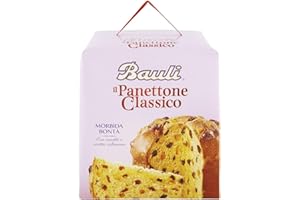 DUCOMI Bauli La Tradizione - Panettone Classico Artigianale Dolce di Natale con Ingredienti Tradizionali e Qualità Eccellente del Made in Italy (Panettone Classico, 750 gr)