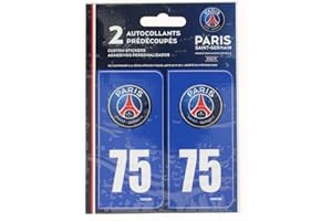 P11097 - AUTOCOLLANTS PREDECOUPES LOGO PSG/75