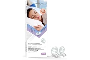 Dilatateur nasal super support WoodyKnows|Aide respiratoire pour les sports de sommeil|Aérations nasales douces et confortables|Améliorer le flux d'air respiratoire|Solution anti-ronflement(M 3 Pack)