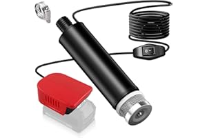 MAKBOS Tauchpumpe für Einhell Akku 18V Schmutzwasserpumpe Wasserpumpe Flachwasserpumpe Saugpumpe Absaugpumpe,Poolpumpen,Gardena,Keller,Pool,Gartenbewässerung, Autowäsche(KEIN Akku)