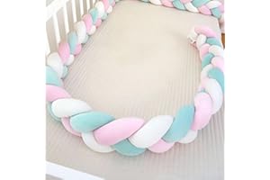 GYCS Braided Knotted Cushion, Knot Cushion, Knot Pillow, 100% Cotton Bed Set All Round Braided Protector for Room Decor,A09,250cm