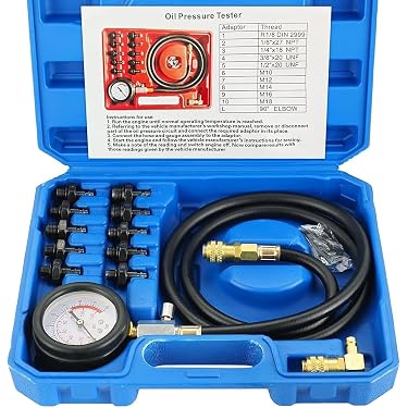 Motor Öldruck Tester Öldruckprüfer Messgerät Öldrucktester (Neu und originalverpackt) in Perlen Motor Öldruck Tester Öldruckprüfer Messgerät Öldrucktester (Neu und originalverpackt) in Perlen