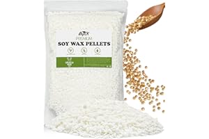 Soy Wax, BOYUJK Premium Natural Candle Wax, 100% Soy Wax for Candle Making from Organic Farm, No additives, Harmless and Pure (1KG)