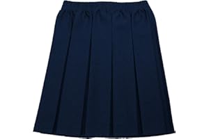 ONLYUNIFORM School Skirt Girls' Box Pleat Uniform & Sizes, 9-10 Years