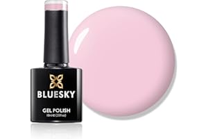 Bluesky Gel Nail Polish, Winter Glow 80611, Blush, Pale, Pink, Long Lasting, Chip Resistant, 10 ml (Requires Drying Under UV LED Lamp)