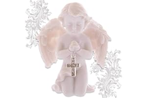 MTB MORE ENERGY Figura decorativa de ángel guardián de ángel de la guarda (8 cm de altura), diseño de ángel de la guarda