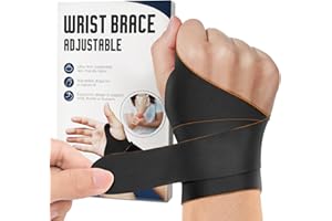 JBonest Upgrade Ultradünne Handgelenkbandage Rechts, Handgelenk Bandage Fitness, Handgelenkstütze Handgelenkschoner Damen(Handgelenkgröße 5"-10")