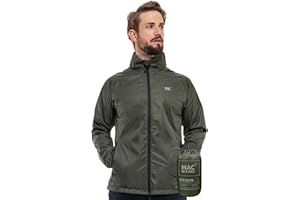 Mac in a Sac Origin II Waterproof Packable Jacket for Men & Women - Windproof, Breathable & Lightweight Unisex Raincoat for Wet Weather