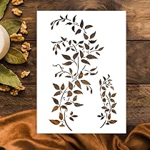 Stencil Per Piante Oiieco - 9 Modelli Riutilizzabili, Per Decorazioni Fai Da Te Creative - Foto 11