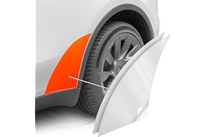 Luxshield Pellicola Protezione Passaruota per Tesla Model Y I 2020-2025 - Pellicola di Protezione da Pietrisco Accessori Tuning - Trasparente Lucido