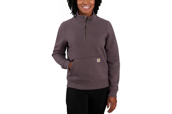 Carhartt dam Relaxed Fit Midweight Crewneck Block Logo Sleeve Graphic Sweatshirt Tröja