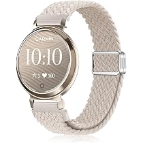 Lederarmband Für Garmin Lily 2 & Fossil Jacqueline – 14 Mm, Verstellbar, Mit Edelstahl-Schließe