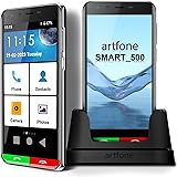 artfone SMART_500 4G Smartphone 3G+32G, Display 5” Telefono Cellulare per Anziani, Senior Telefoni per Persone Anziane, Funzi