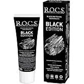 R.O.C.S. Black Edition K&ouml;m&uuml;r &Ouml;zl&uuml; Beyazlatıcı Diş Macunu (1 x 74 g)