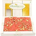 Ghasitaram Gifts Jaiccha Rose Ice Halwa (400 GMS) |Sweets|Sweets Gift Pack|Diwali Sweets|Indian Mithai|Diwali Sweets Gift Box|Sweets Gift Box