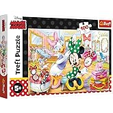 Trefl, Puzzle, Minnie at Beauty Studio, Disney Minnie, 100 pieces, for children over 5 years old