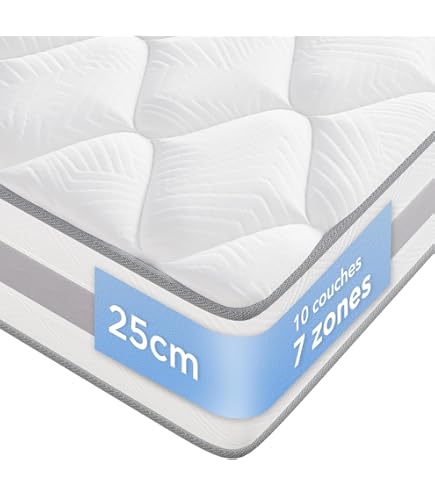 Duérmete Online - Matras 140 x 190 cm, visco-elastisch, EVO met winter