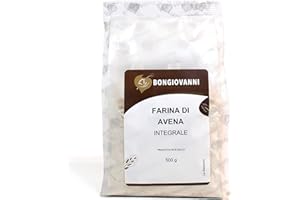 BONGIOVANNI FARINE E BONTA' NATURALI Farina di fiocco di Avena Integrale 500g