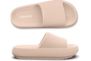PAMMYS Originals Damen-Sandalen - Bequeme Sommer-Slides aus 100% EVA - Vegan & BPA-Frei - Rutschfeste Badelatschen für Strand, Stadt, Garten & Pool