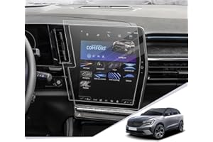 GIUD 12 Pouces Renault Austral E-Tech Hybrid Esprit Alpine SUV 2022 2023 Protecteur d’écran de Navigation, Film de Protection Nanométrique, 6H Anti-Rayures, Renault Austral Accessoires (2 Pièces)
