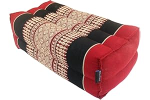 COLLUMINO Traditional Thai Kapok Yoga Support Block Cushion Meditation Pillow size 35 x 15cm