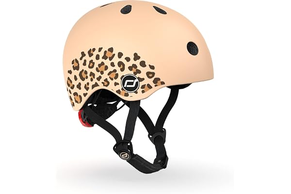 Scoot and Ride - Casque XXS-S Motif Leopard