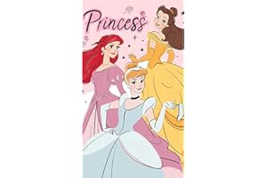 damaloo Principesse Asciugamano per Bambini in Cotone - Asciugamano per Mani per Ragazzi, Ragazze & Adulti - Asciugamano da ospite con Design - Piccolo Panno per lavarsi con Motivo 30x50 cm