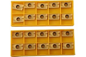 ELCHUIABY 20 piezas APMT1604 PDER Insertos de fresado de carburo para BAP400R CNC torno herramientas de torneado de alta precisión cuchillas de corte piezas de repuesto