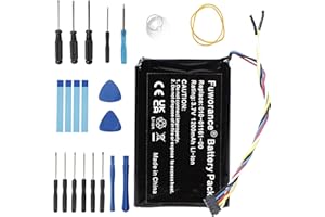 Fuworance Batteria di ricambio 1200 mAh 3,7 V 4,44 Wh DI44EJ18B60HK compatibile con Garmin Edge Explore, Edge 1000, 010-01161-00, 010-020229-00, Navigazione agli ioni di litio ricaricabile