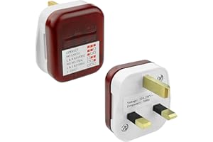 Invero® UK Mains Electrical Power Plug-In Socket Tester - Test Safety Check Fault Detector 13A