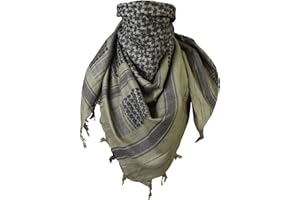 DEAGLE Shemagh scarf men & women tactical 100% cotton military head neck wrap shawl motorcycle hiking paintball face mask 42”x42”