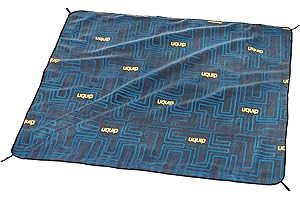 ‎UQUIP Uquip Picknickdecke Scotty L Grey I 150 x 180 cm I wasserdichte & schmutzabweisende Campingdecke I Outdoordecke für Picknick, Strand, Park, Camping & Reisen I robuste & waschbare Stranddecke