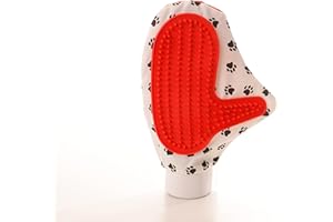 SOCIAL4ANIMAL Guante QUITAPELOS MASAJEADOR Perro Y Gato, DE 17x24CM, AGARRA PELOS FÁCILMENTE, Cepillo para Cualquier Animal, QUITAPELO DE Mascotas para ALFOMBRAS, Ropa, SOFÁS... Lavable Y Reutilizable