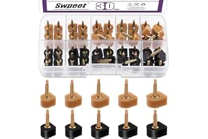 Swpeet 30 paia di 5 misure da donna con tacco alto, punte di ricambio a forma di U, tappi protettivi per tallone, riduzione del rumore, antiscivolo, perfetti per matrimoni, gare, occasioni formali ed