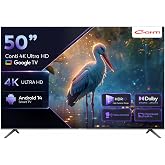 Conti 50" 4K Ultra HD Google TV (CT50GT300U) | HDR10, Dolby Vision Atmos, &Ccedil;er&ccedil;evesiz (Frameless), Dahili Uydu Alıcı, Wi-Fi, B