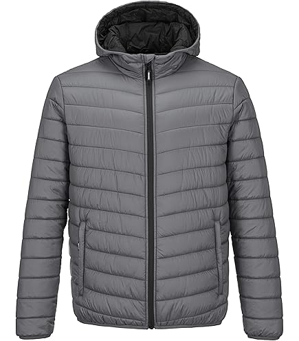 Kswlwccpp Puffer Jacke Herren - Daunenjacke Ultraleicht Mit Kapuze