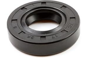 Parts and Parts Radialwellendichtring 17x34x8mm, AS/TC/BASL/WAS, DIN 3760 Simmerring, NBR 70, hitze & chemikalienbeständig, ideal für Motoren, Pumpen, Getriebe & industrielle Anwendungen