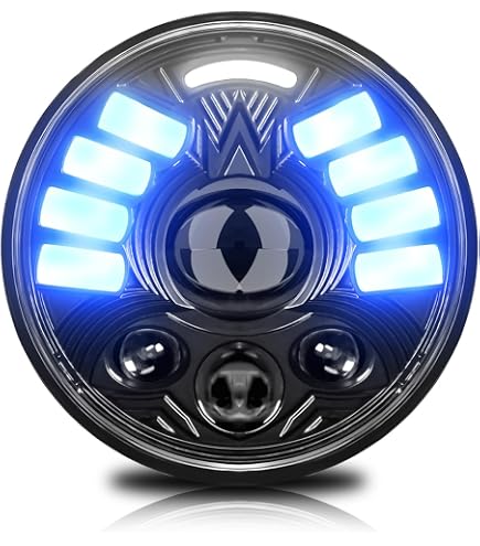 Phare Double Optique LED Pour Scooters – Compatible MBK Nitro, Yamaha Aerox – Feux Diurnes Intégrés - 9