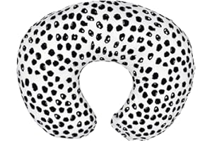 ECOTICFATE Nursing Pillow Cover Breastfeeding Pillow Case Cover Only for Newborn, Stretchy Breastfeeding Pillow Slipcover, Washable Newborn Feeding Cushion Cover-18x14x2.8cm (only Cover)