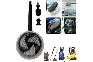 parpyon® Accessori ricambi per idropulitrice Annovi Reverberi - Black&Decker, Spazzola Rotante Lavaggio Auto SUPERFICI (Spazzola)