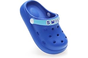 ZYLDK Kinder Clogs Pantoletten Sommer Gartenschuhe Mädchen Jungen Strand Sandalen Slip On Flach Badeschuhe Gummi Gartenclogs Outdoor Unisex Hausschuhe