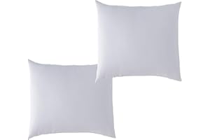 P'tit Basile - Juego de 2 Fundas de Almohadas para bebé niños y Cuna - 63x63 cm - Gris Perla - Tela 100% algodón orgánico Certificado y Libre de sustancias nocivas para bebés