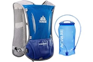 AONIJIE 5L multifunción Mochilas de hidratación , Comodidad y Estabilidad, Rápido Acceso a la hidratación, Simplicida, Ligero Mochila Hidratacion para Ciclismo Carrera